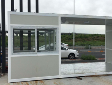 崗亭上裝的LED顯示屏有什么作用？